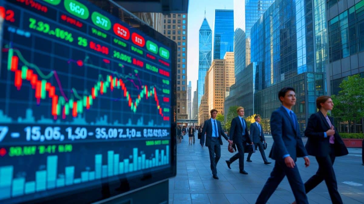 Taux abaissés à 4 %, inflation à 2,7 % : Powell prône la prudence, mais Trump et Miran exigent un choc monétaire massif Illustration de l'ajustement des taux d'intérêt par la Réserve fédérale américaine pour équilibrer l'économie.