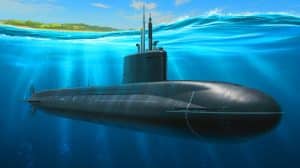 Illustration de la Thaïlande signant un accord pour l'achat d'un sous-marin chinois, symbolisant un changement stratégique.