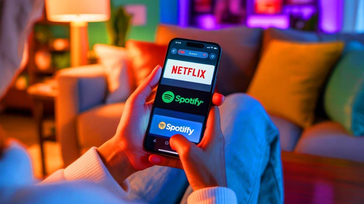 Les abonnements Netflix et Spotify bientôt taxés : ce que cela pourrait changer pour vos habitudes numériques Illustration de la proposition d'extension de la taxe pour copie privée aux services de streaming en France.