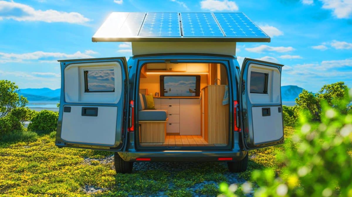 Illustration de l'expérience de vanlife abordable avec le Dacia Sandman.