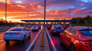 Illustration de stratégies pour réduire les coûts de péage sur les autoroutes.