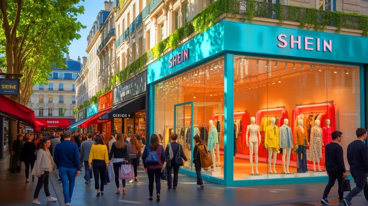 « Ils débarquent dans vos villes » : l’ouverture des magasins Shein en France provoque la colère des Galeries Lafayette (et relance la guerre de la fast-fashion) Illustration de l'ouverture des premiers magasins physiques de Shein en France et des controverses associées.