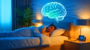 Illustration de l'étude des différents profils de sommeil et leurs impacts sur la santé mentale.