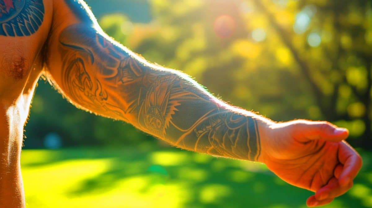 « On pensait que c’était dangereux » : une étude révèle que les tatouages pourraient réduire le risque de cancer de la peau (et surprend les médecins) Illustration de l'évolution des perceptions sociales et des implications sanitaires du tatouage.