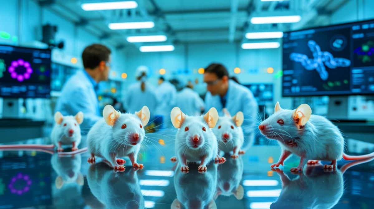 Des scientifiques rajeunissent des souris mourantes : un médicament prometteur pour la régénération cellulaire humaine Illustration de l'effet rajeunissant de l'Exénatide sur les tissus des souris vieillissantes.