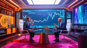 Illustration de The Bitcoin Society, le projet novateur d'Eric Larchevêque et Tony Parker centré sur le bitcoin.