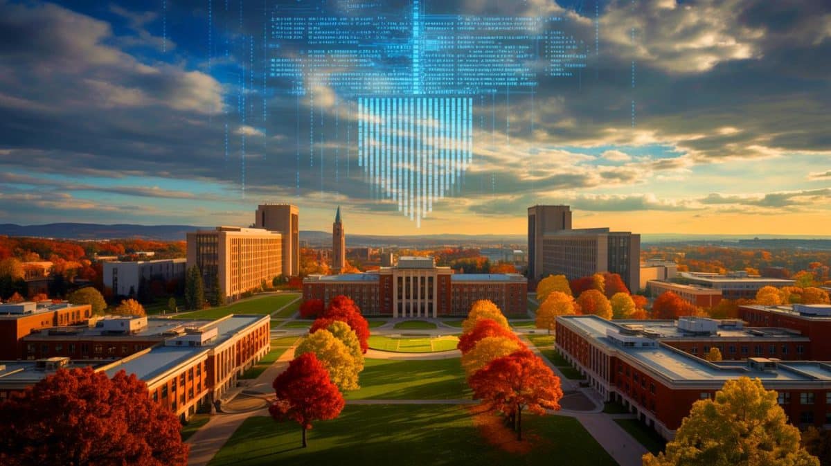Le piratage de l’université de Trump et Musk interroge : simple attaque ou véritable acte hacktiviste ? Illustration de l'université de Pennsylvanie au cœur d'un piratage informatique à motivations politiques.