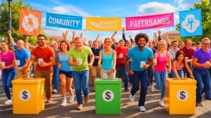 Illustration de la transformation d'événements personnels en collectes solidaires avec Leetchi:org.