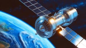 SpaceX décroche un contrat de 2 milliards d’euros du Pentagone pour le projet innovant Golden Dome Illustration de la contribution de SpaceX au projet défensif « Golden Dome » avec le développement de satellites.